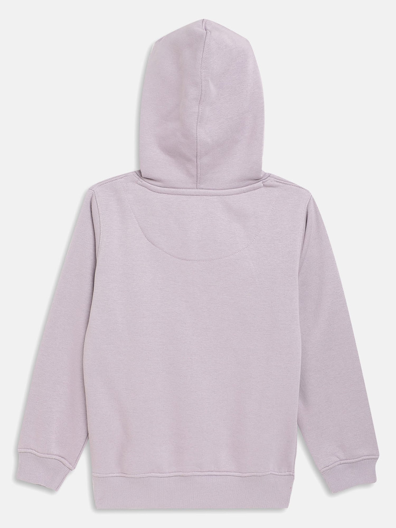 Octave Kids Purple Printed Full Sleeves Sweatshirt