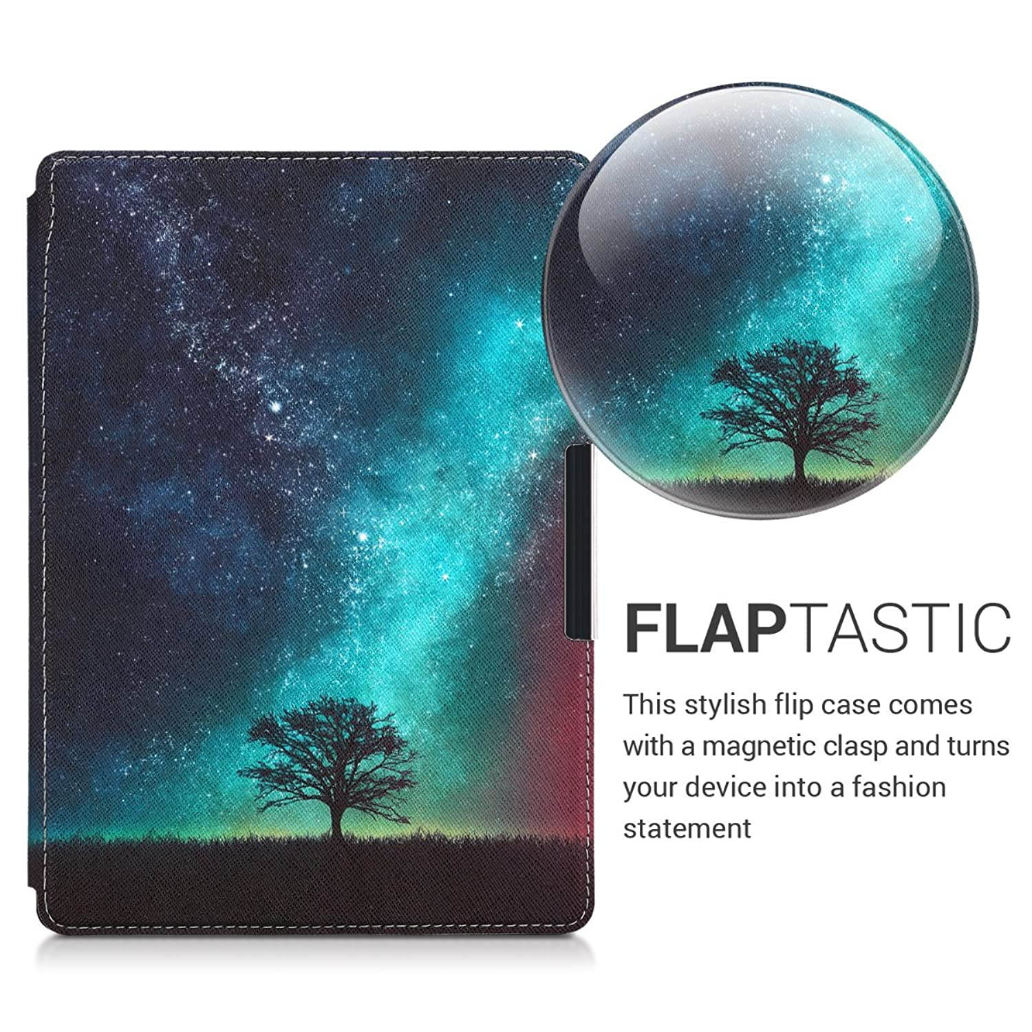 Case Compatible with Kobo Aura ONE - PU e-Reader Cover - Cosmic Nature