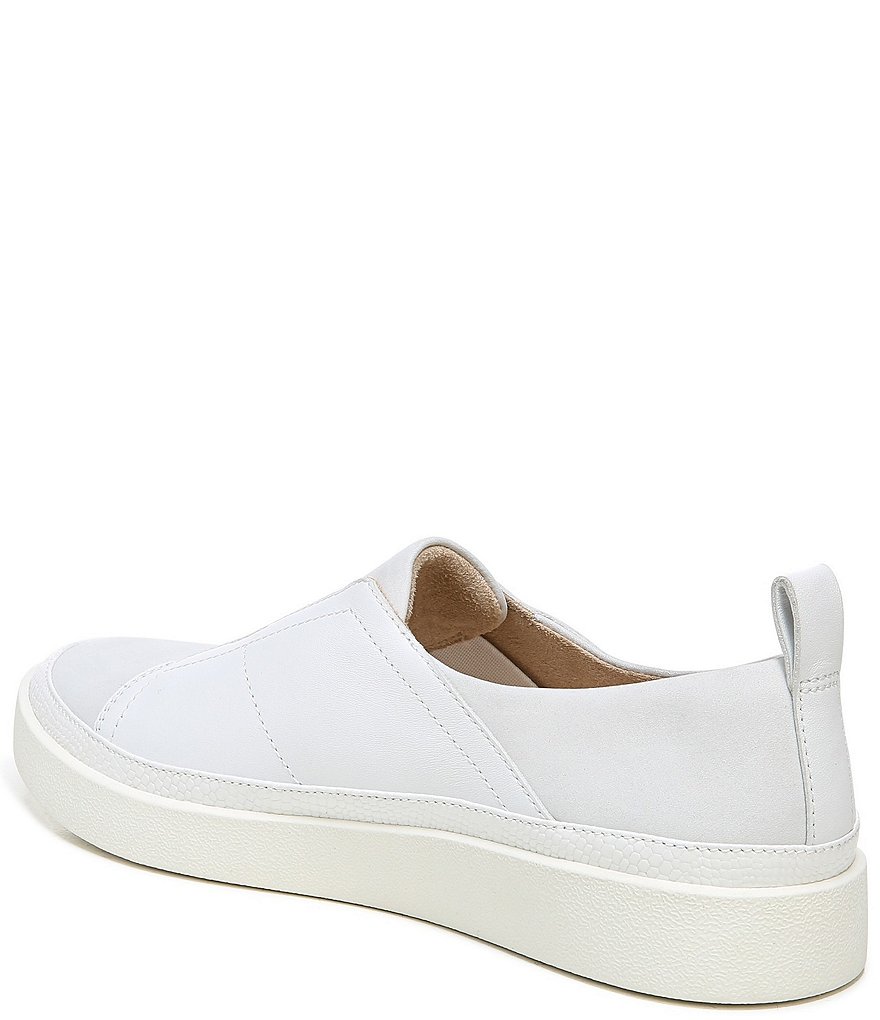 Vionic Zinah Leather Slip-On Sneakers