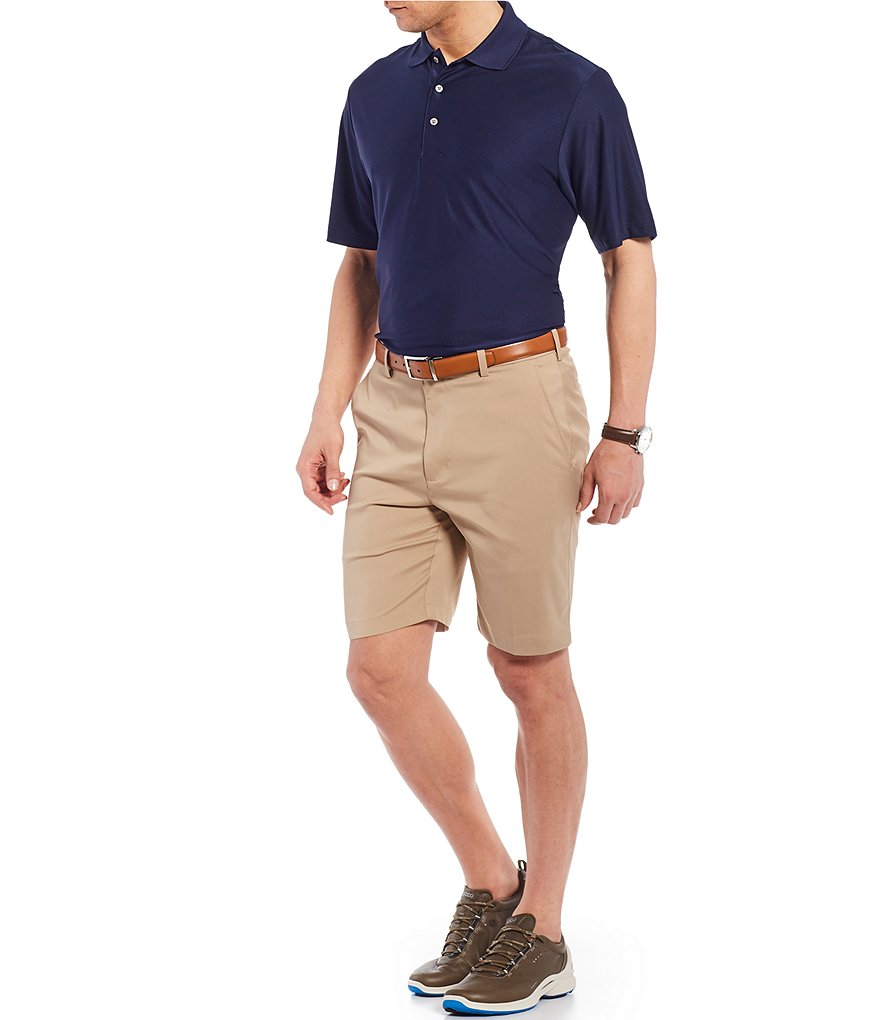 Roundtree & Yorke Active Waist 9#double; Inseam Performance Shorts