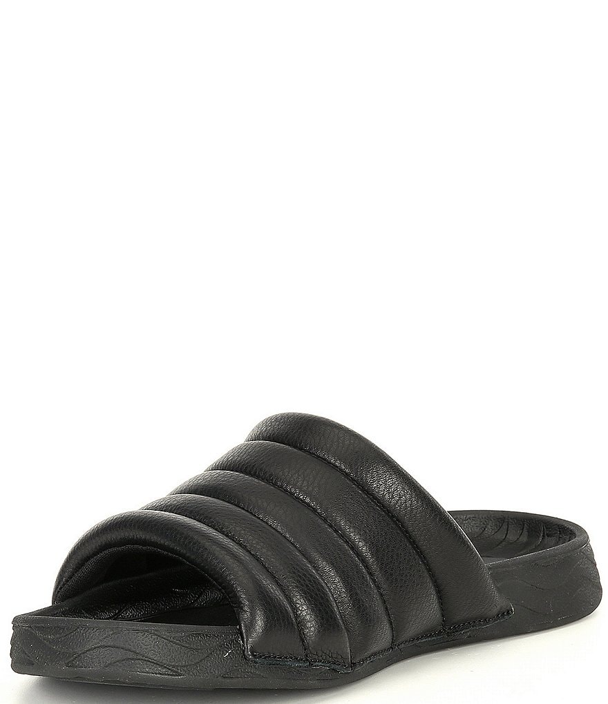 Kenneth Cole New York Men's Nova Quilted Leather Slides