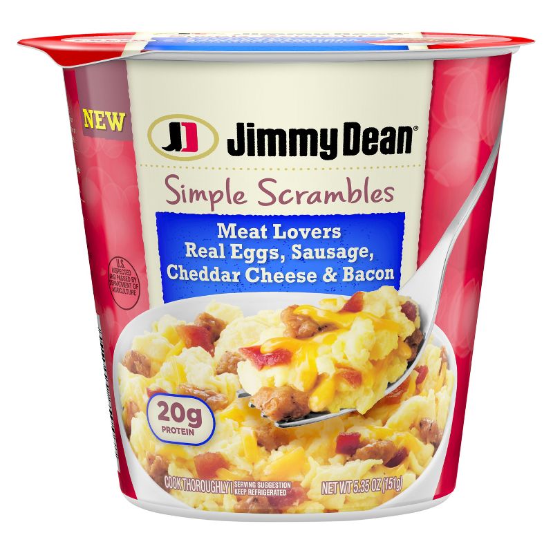 Jimmy Dean Simple Scrambles Meat Lovers - 5.35oz