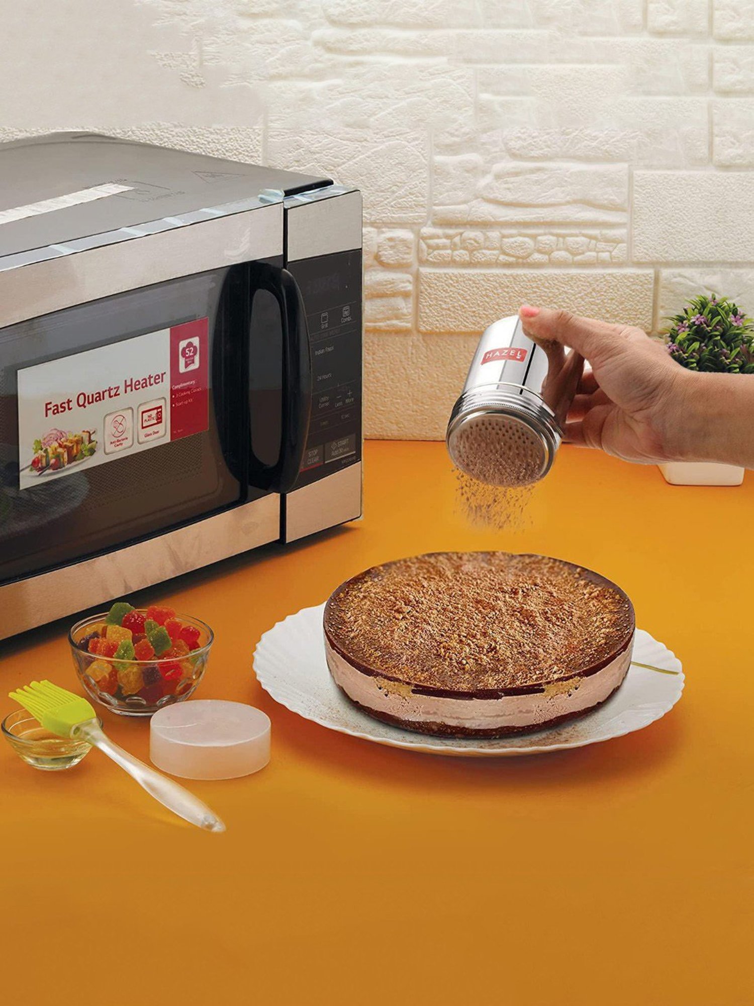 COLE & MASON Precison Manual Brown Wood Forest Pepper