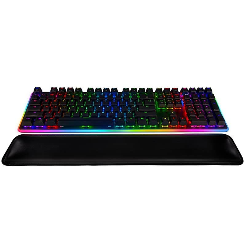 Mechanical Gaming Keyboard RGB LED Glow Backlit Computer Mechanical Switch Keyboard for PC Laptop Mac Software Customizable Professional Gaming Brown Mechanical Switch