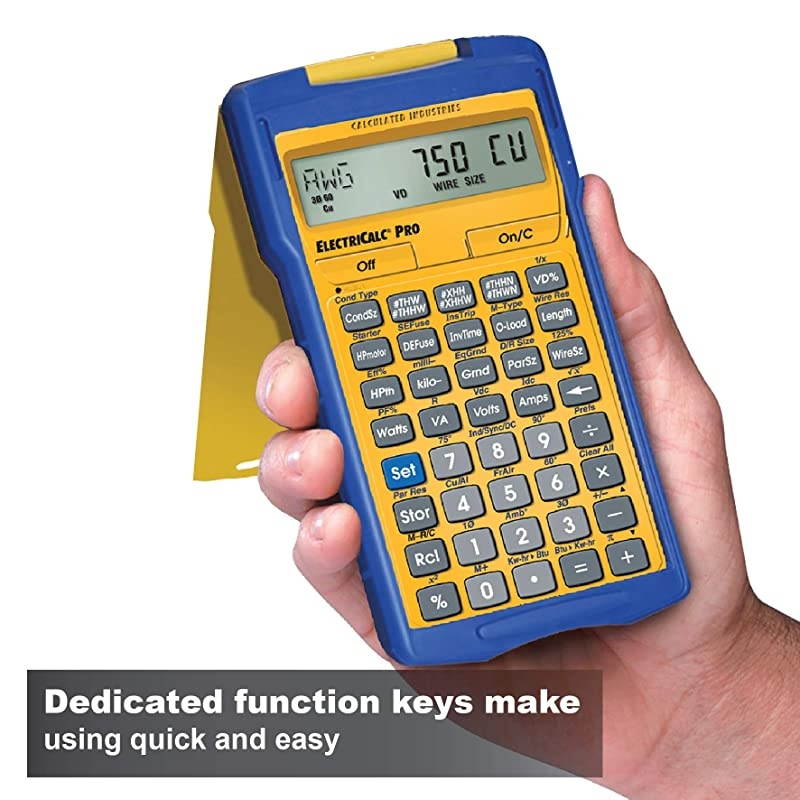 5070 ElectriCalc Pro Electrical Code Calculator | Updateable and Compliant with NEC 1996 to 2020 | Electrical Contractors Estimators Engineers Electricians Lighting Pros