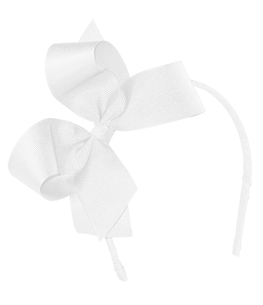 Copper Key Girls Grosgrain Bow Headband