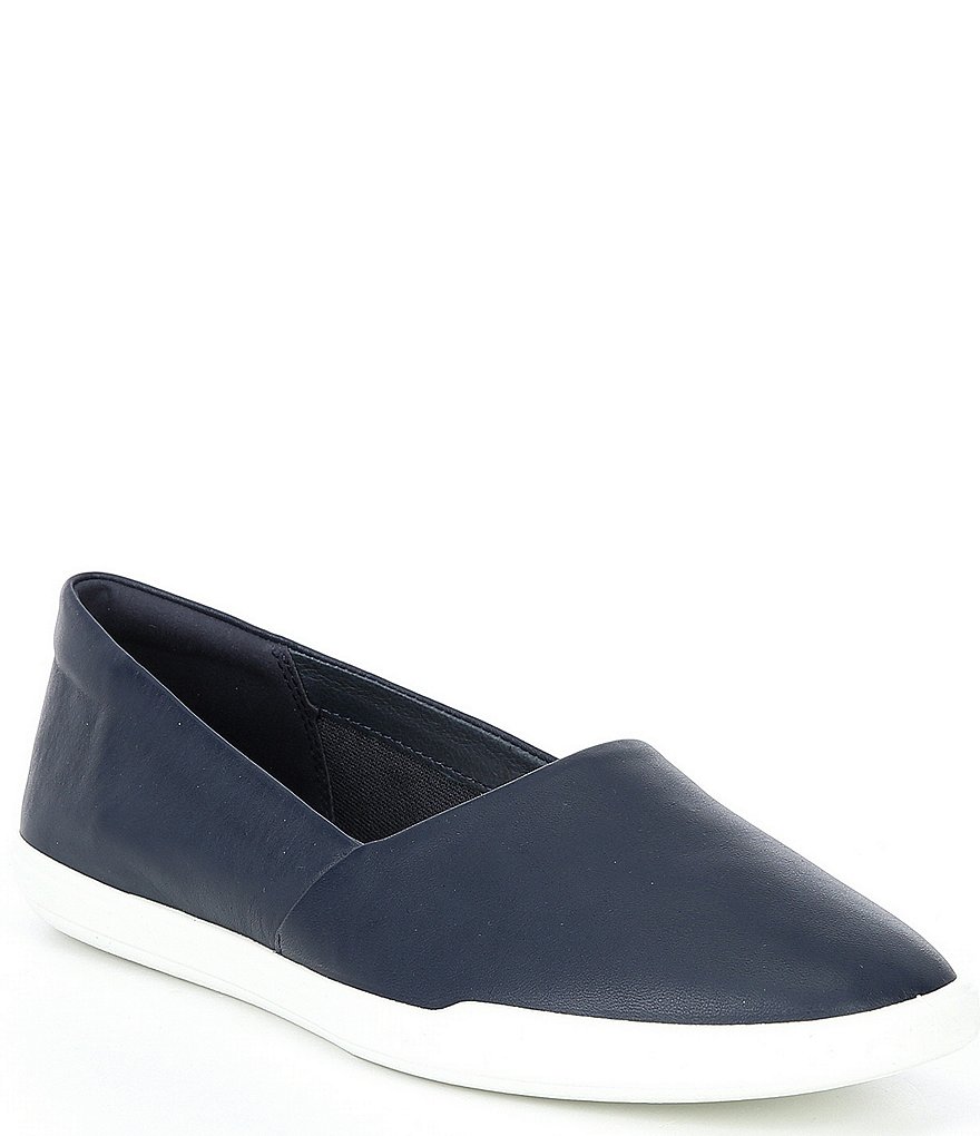 Jack Rogers Blair Pointed Toe Bow Leather Flats