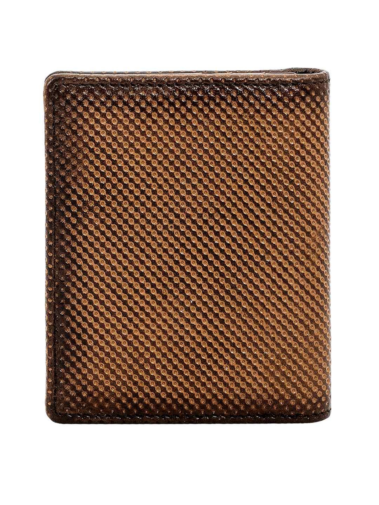 Eske Zea Tan Perforated Small Card Holder