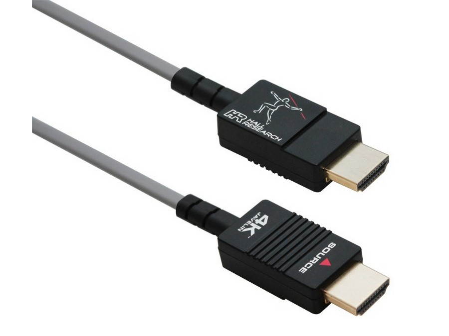 Hall Research CHD-AP46 150ft 46m 4K Javelin Active Optical Plenum HDMI Cable