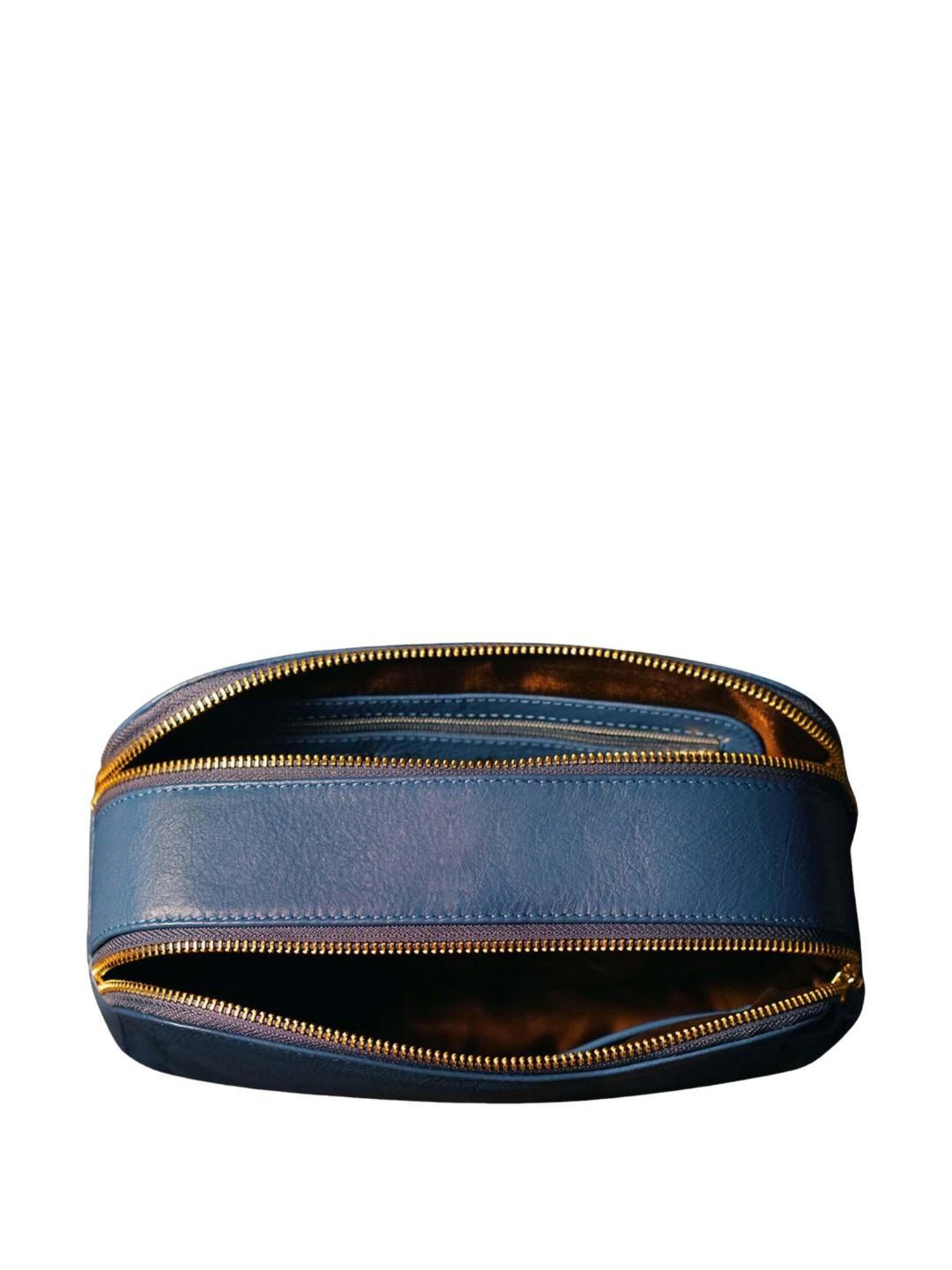 Tortoise Go Everywhere Ellena Sea Blue Solid Medium Cross Body Bag