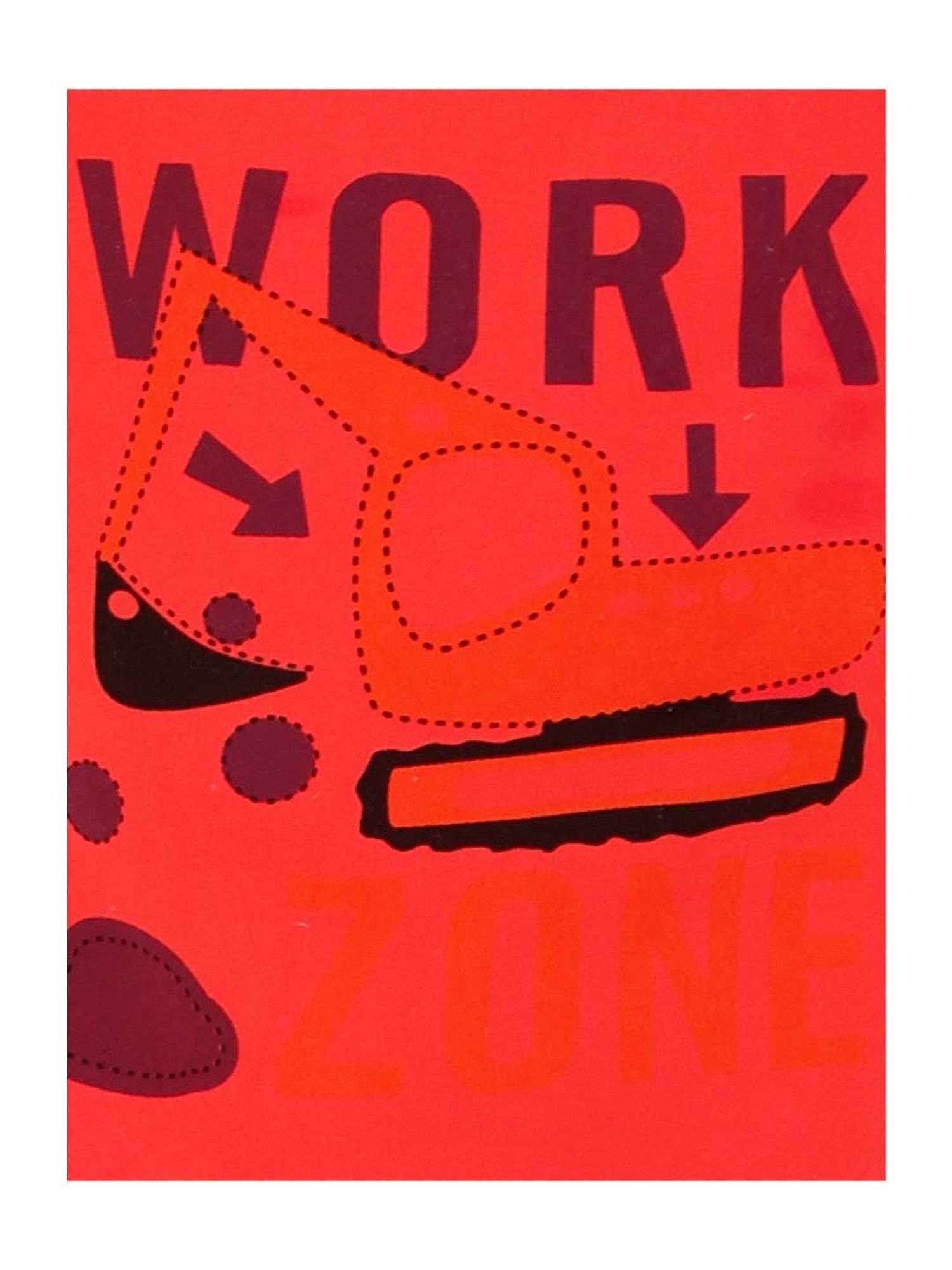 Ahhaaaa Kids Red Printed Sweatshirt with Joggers