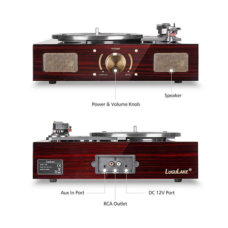 VICTROLA V50200BK V50    S RETRO RECORD PLAYER WITH BLUETOOTH  AND CD PLAYER   USB  BLACK