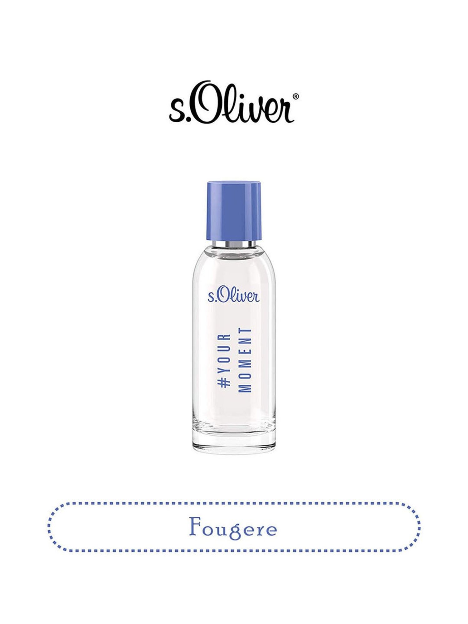 s.Oliver Your Moment Eau De Toilette for Men - 30 ml