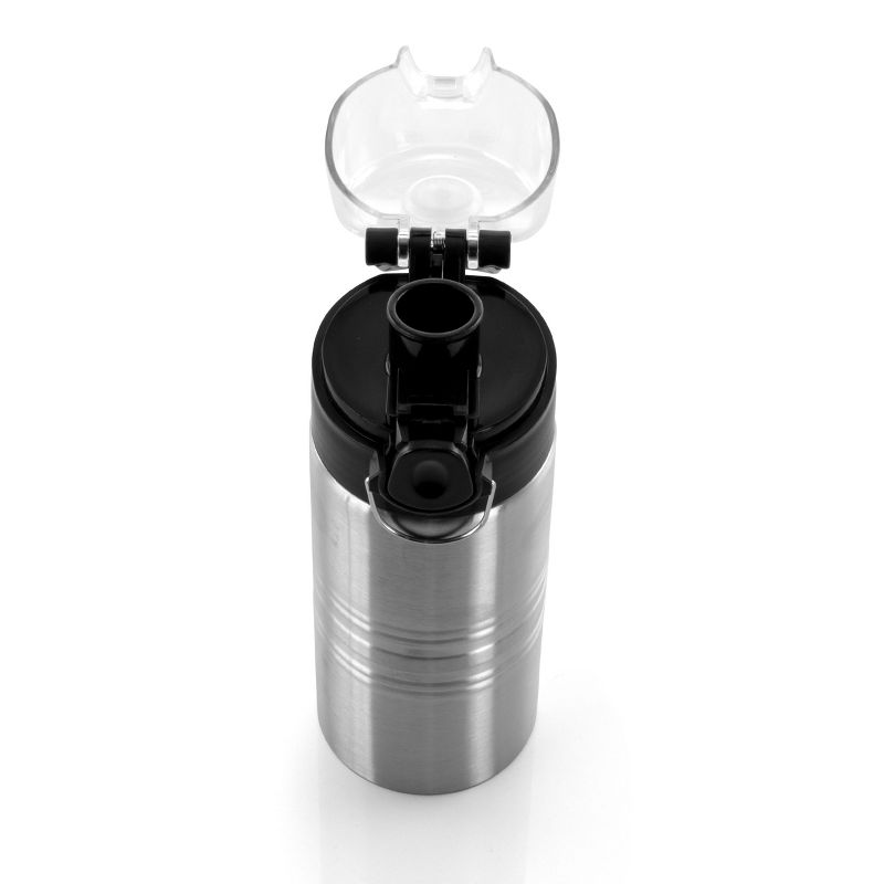 Better Chef 17 Ounce Stainless Steel Flip Top Sport Water Bottle