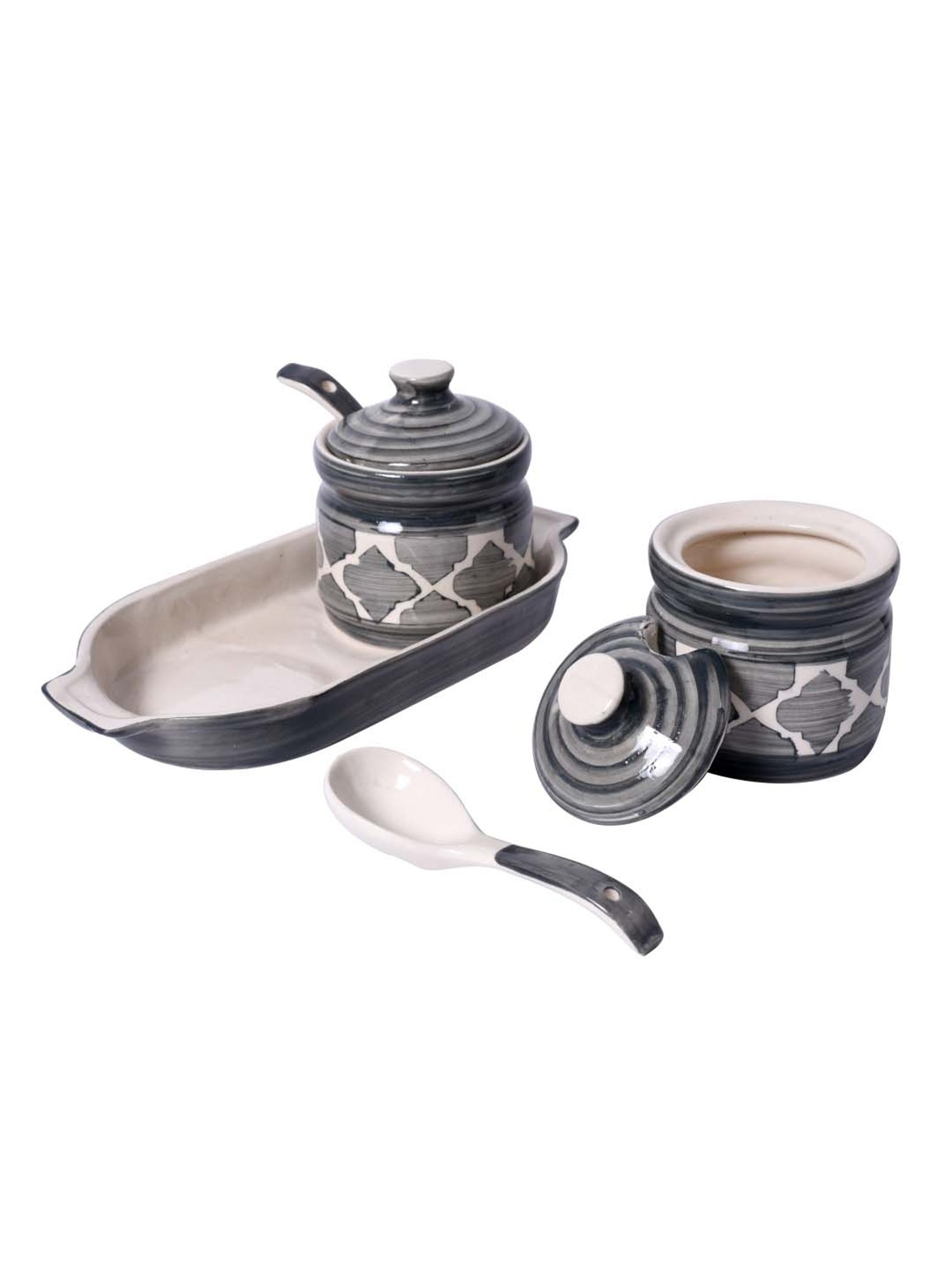 Goodhomes Transparent Glass Butter Dishes With Lid