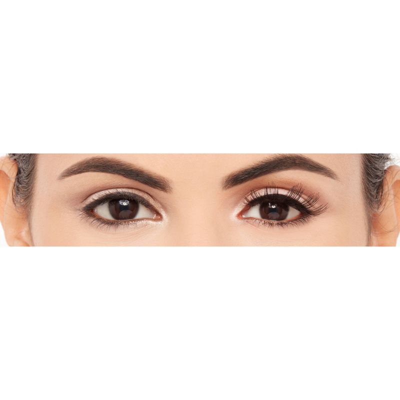 Eylure False Eyelashes Jasmine Brown Curly Queen - 1pr