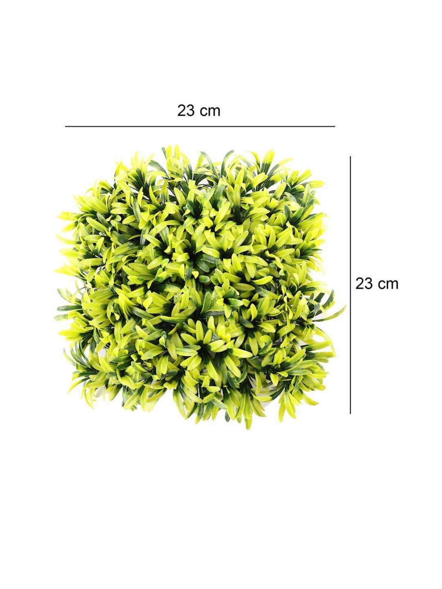 Foliyaj Green Plastic Wall Mat Model