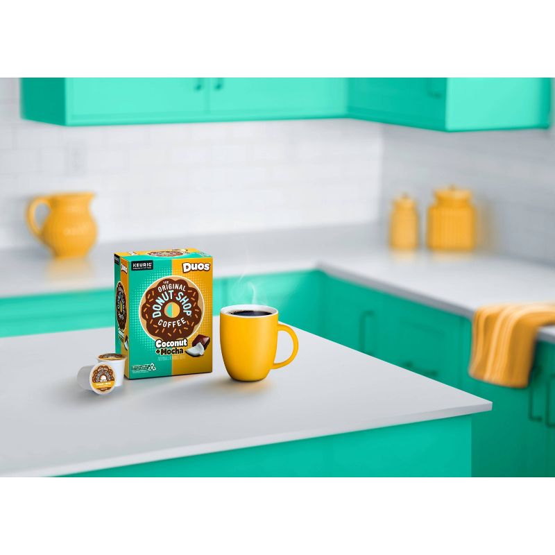 The Original Donut Shop Coconut Mocha Medium Roast Coffee - 96ct