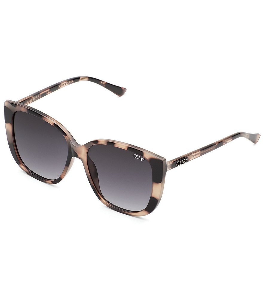 Quay Australia Ever After Oversized Rounded Square Sunglasses