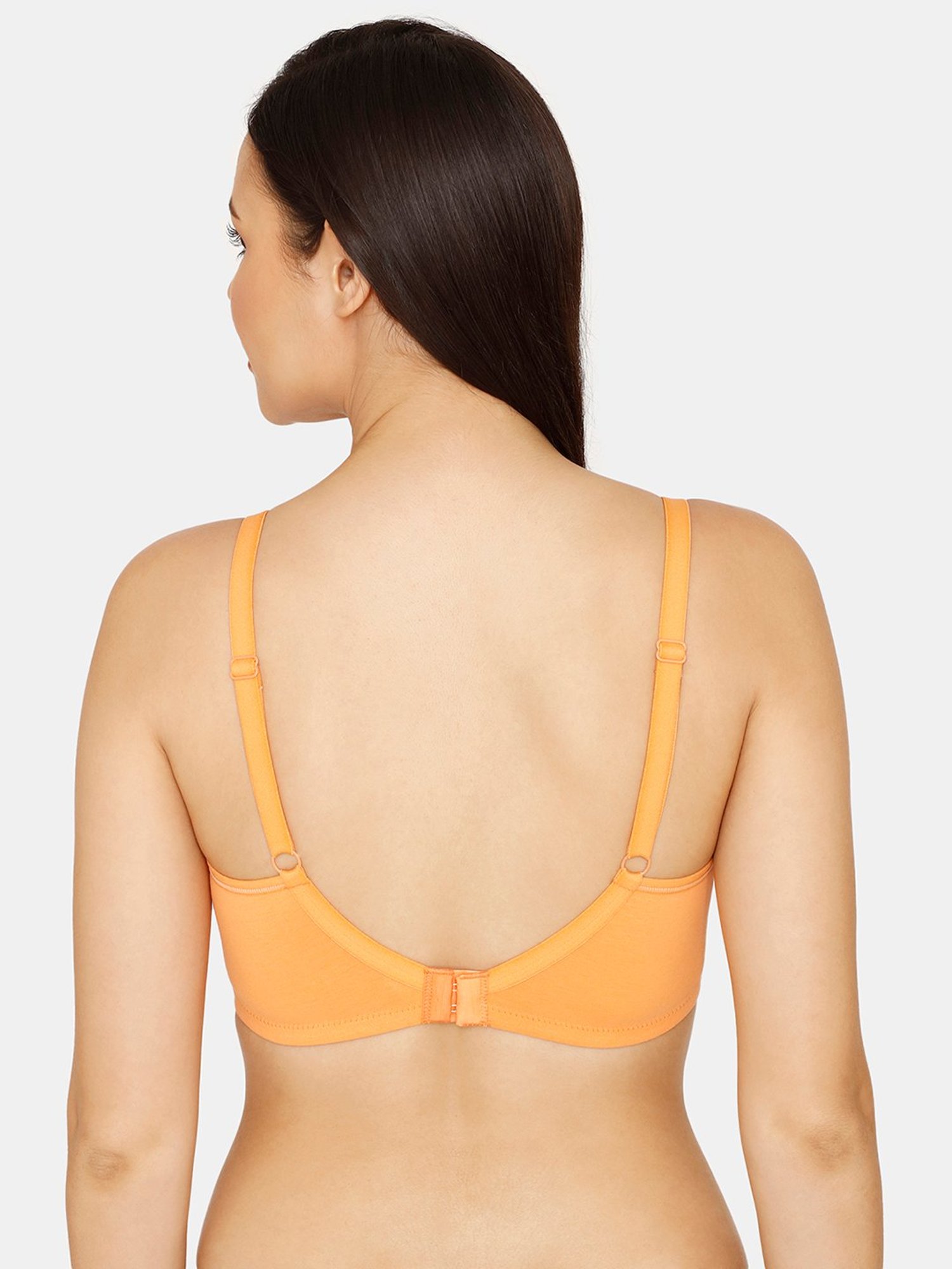 Zivame Orange Half Coverage Maternity Bra