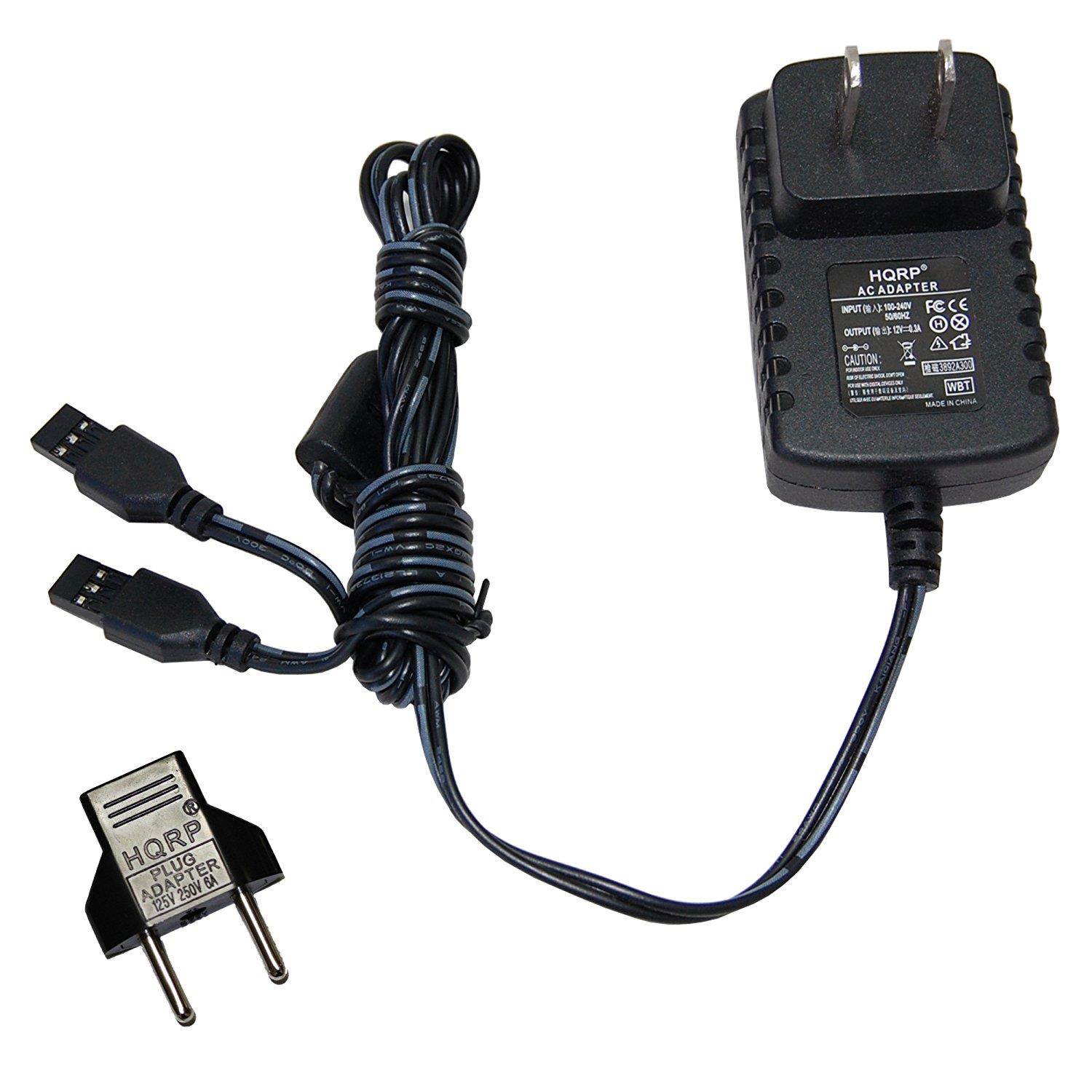 HQRP Battery Charger / AC Adapter for SportDOG FR-250 FR250 Dog Training Collar Receiver Sport-Dog Transmitter + Euro Plug Adapter