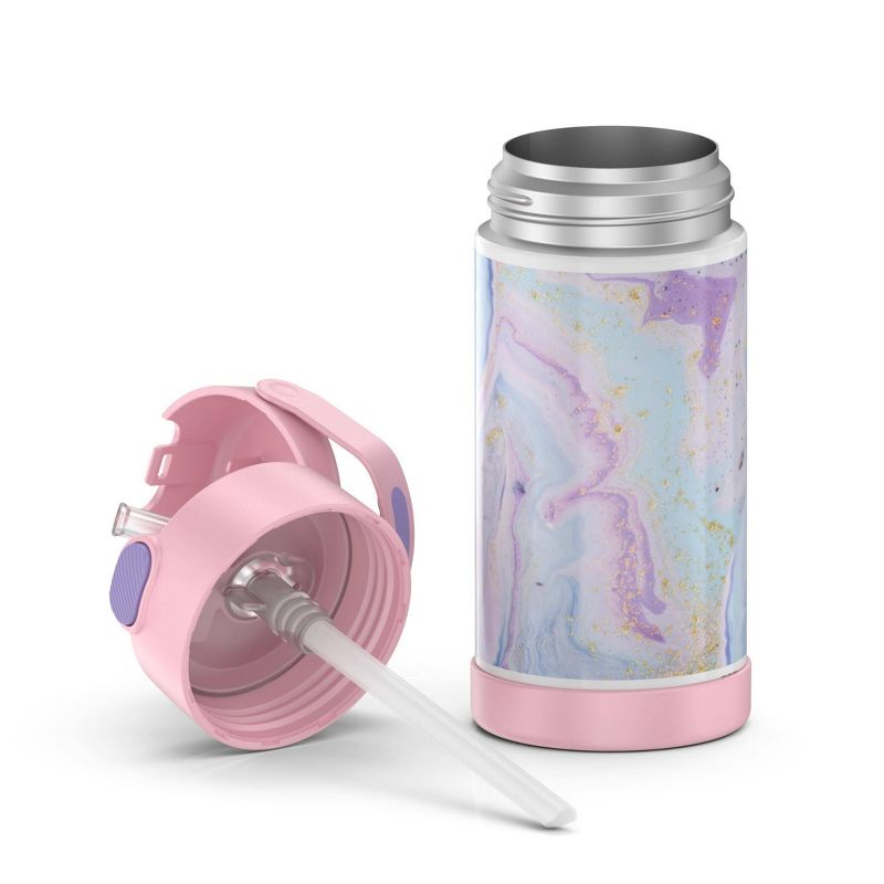 Disney Spider-Man 22oz Plastic Flip Top Tumbler with Strap Red