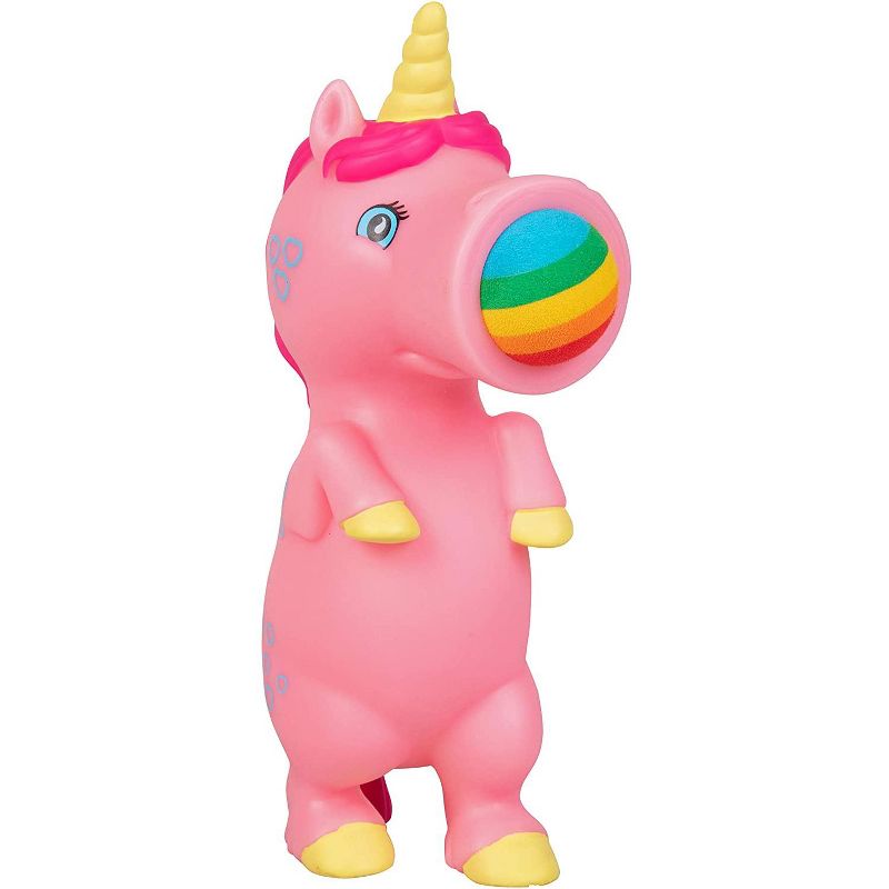 Hog Wild Pink Unicorn Popper Toy, Shoots Foam Balls!