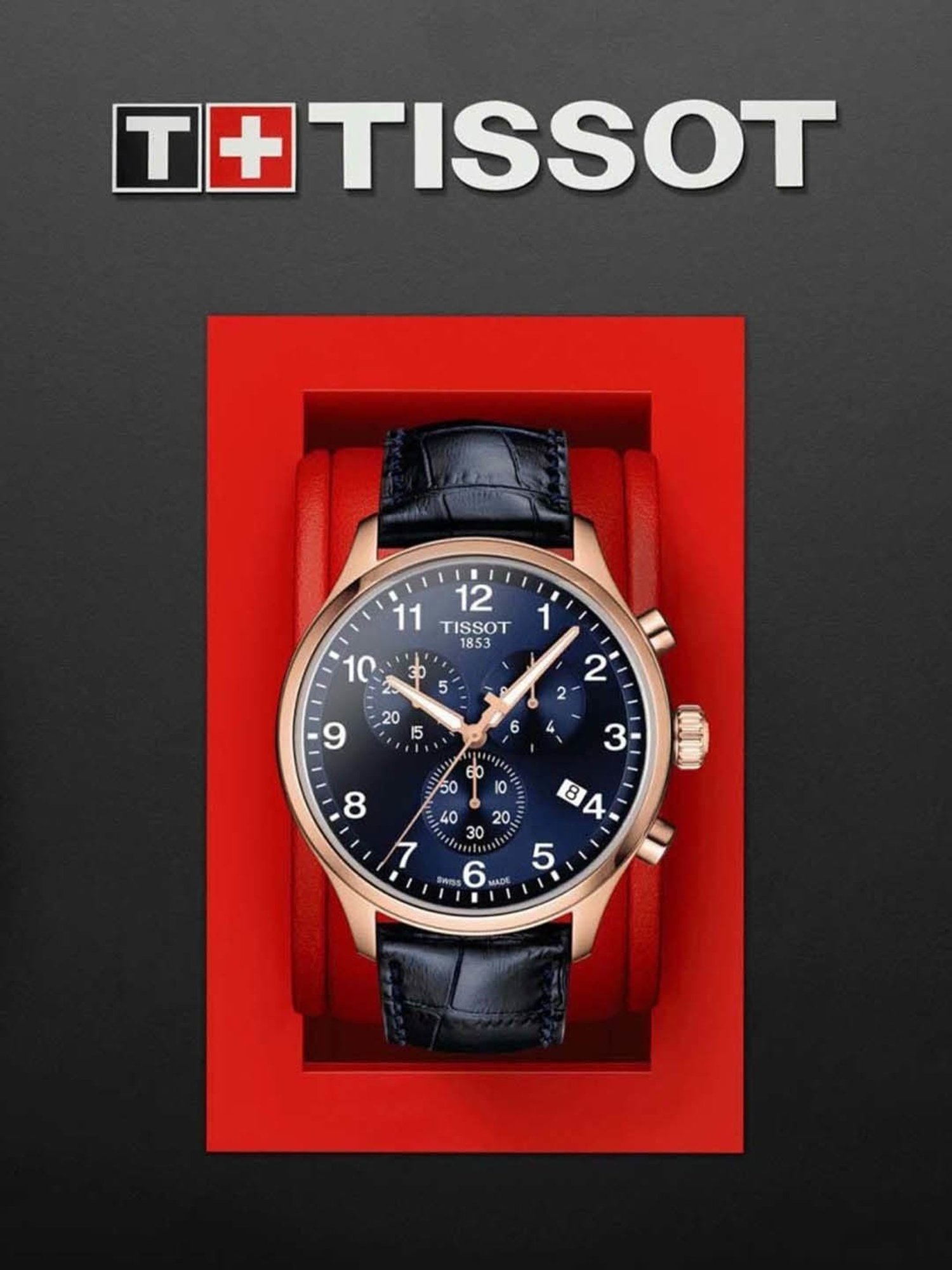 Tissot T1166173604200 T-Sport Swiss XL Classic Chronograph Watch for Men