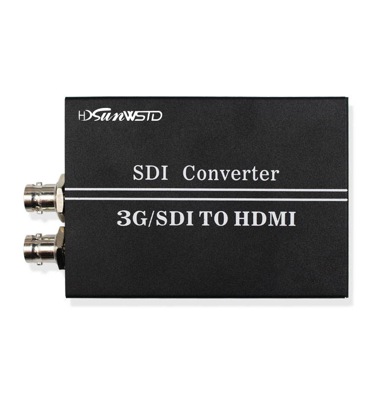 SDI To HDMI Converter HD/3G/SD-SDI To HDMI Adapter Support 1080P For HD Monitor SDI to HDMI converter with SDI loop