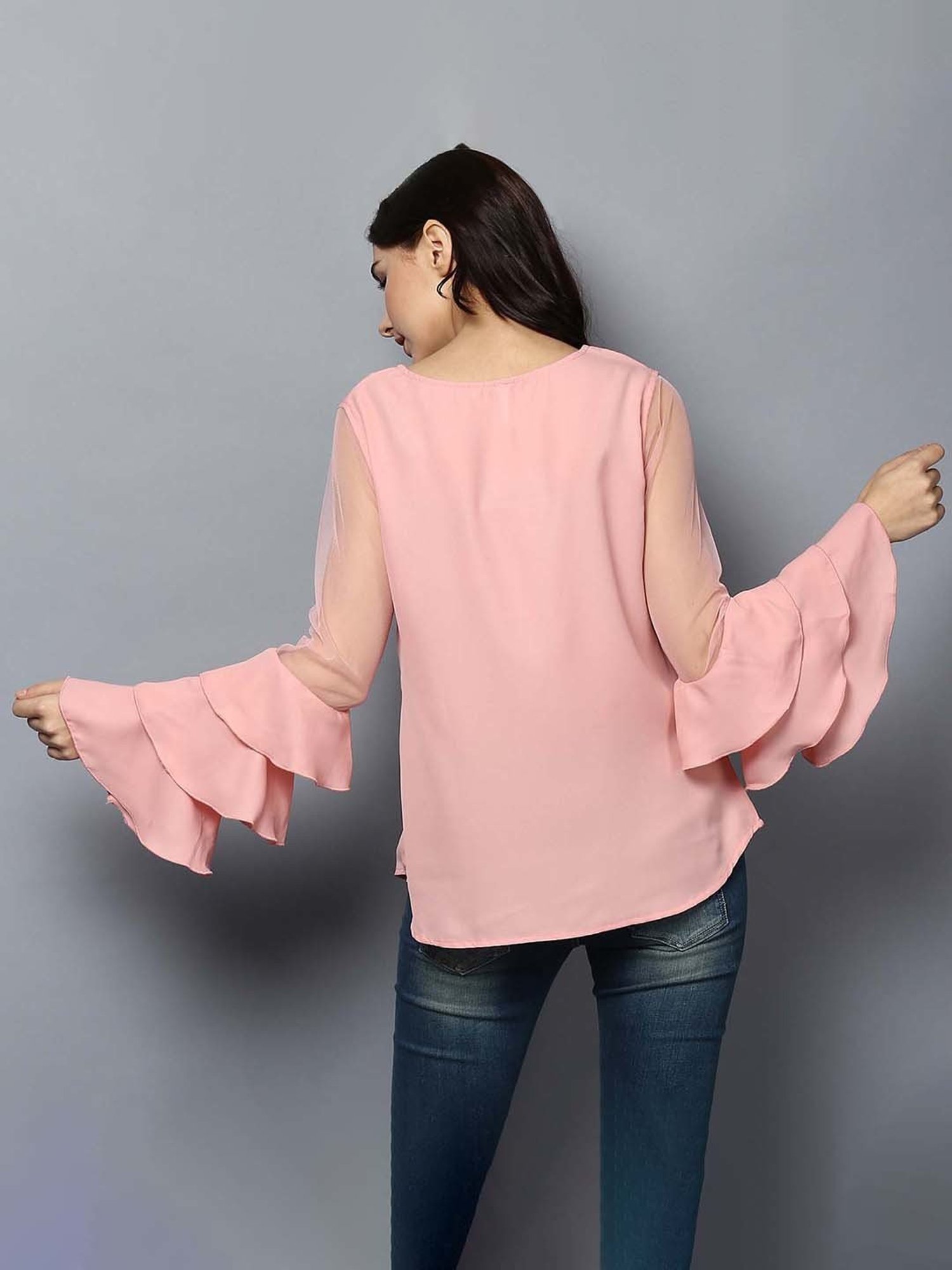 StyleStone Pink A-Line Top