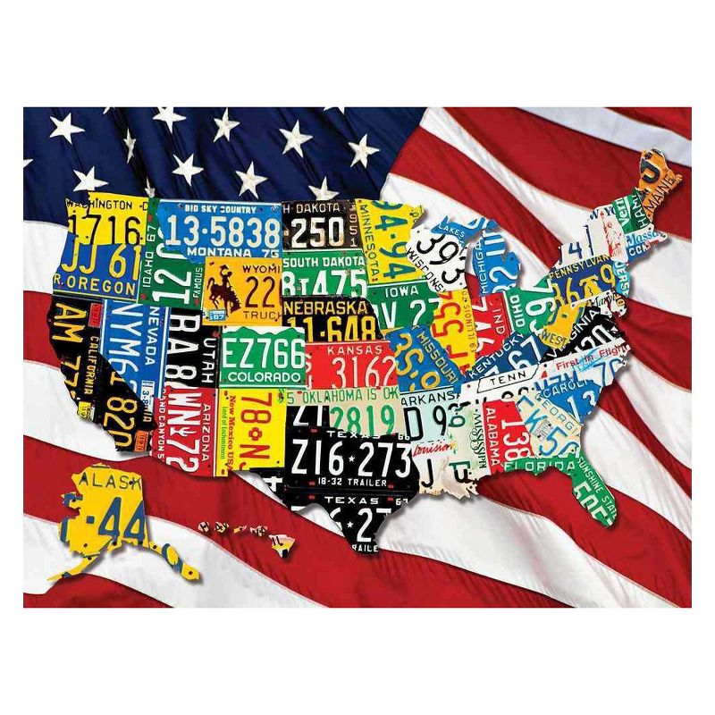Springbok State Plates Puzzle 400pc