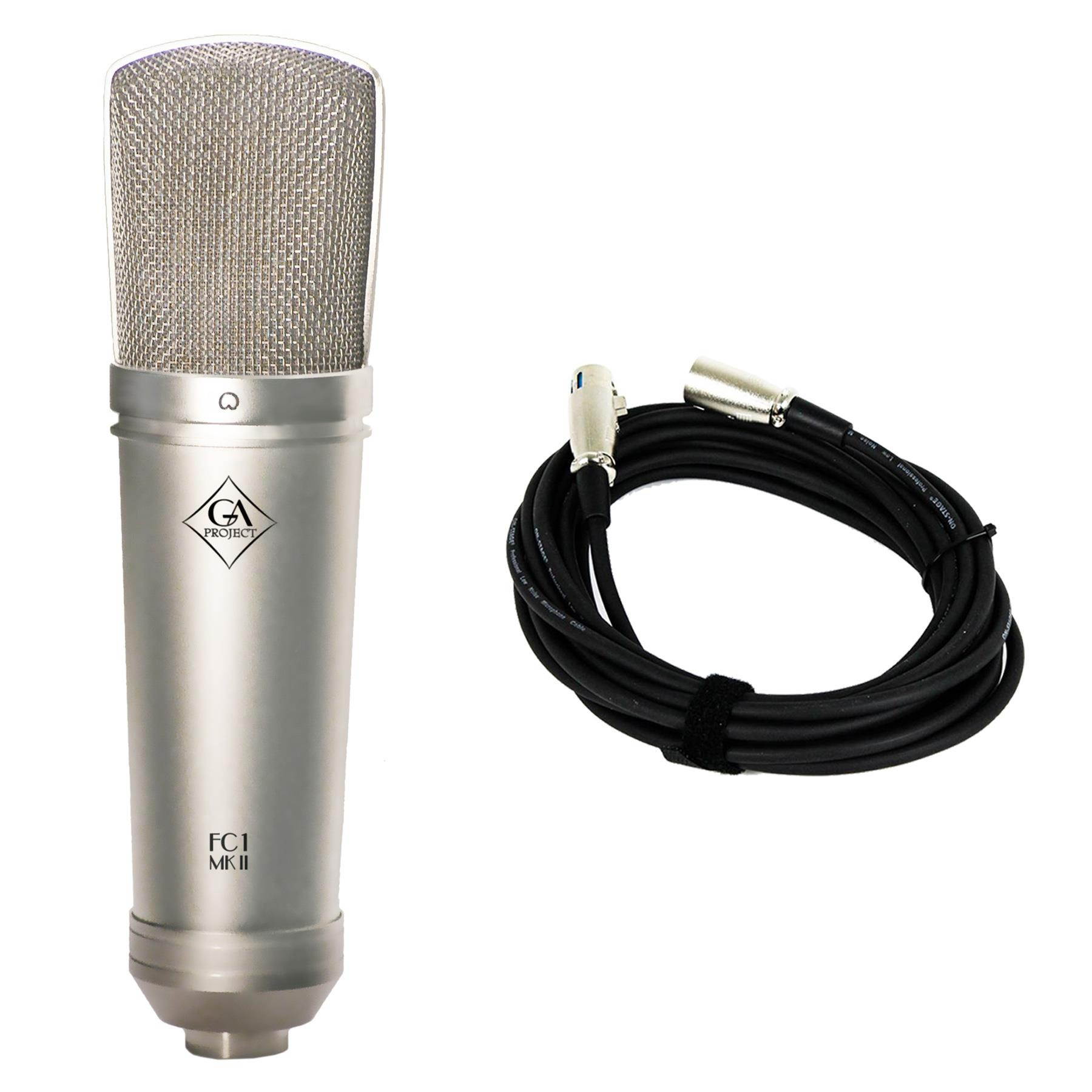 Golden Age Project FC1 MK2 Condenser Microphone Bundle with 20-foot XLR Cable