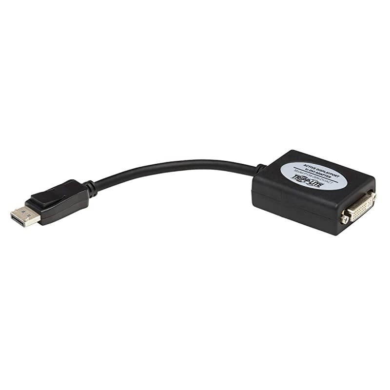 Lite DisplayPort to DVI Active Adapter Cable DP2DVI Video Converter DPM to DVIIF 6in P13406NDVIACT