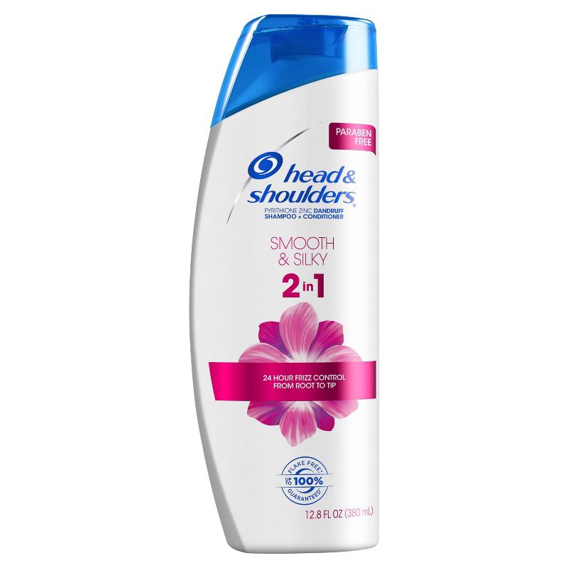 Head and Shoulders Smooth & Silky 2in1 Dandruff Shampoo and Conditioner - 12.8 fl oz