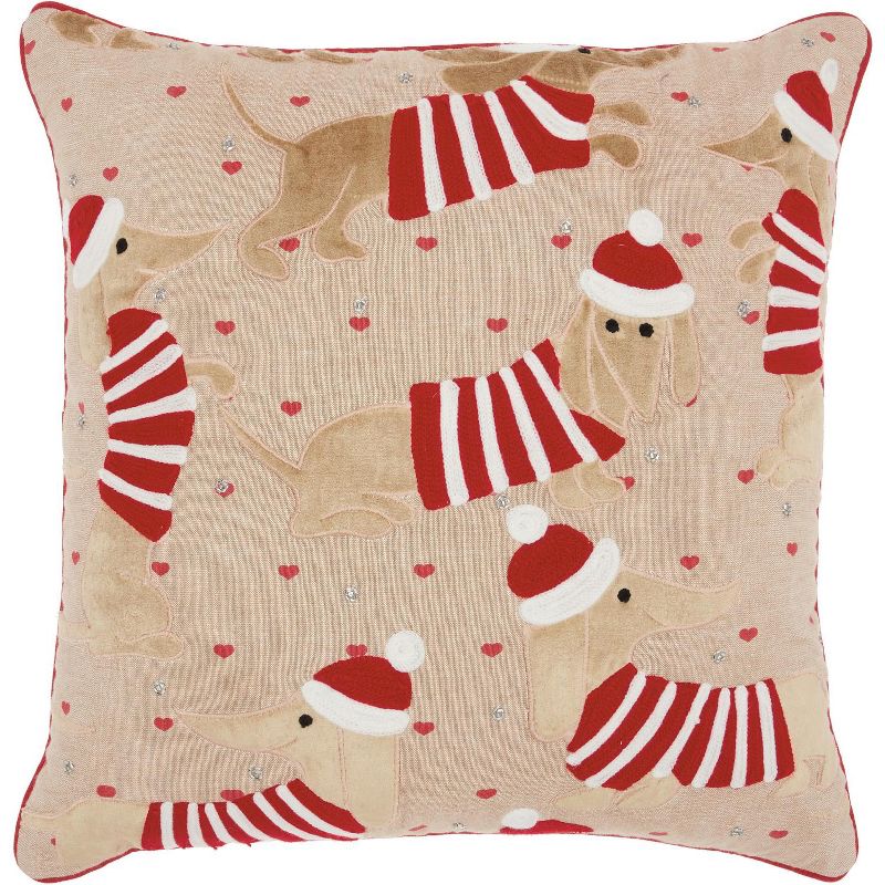 Mina Victory Home For The Holiday 18" x 18"