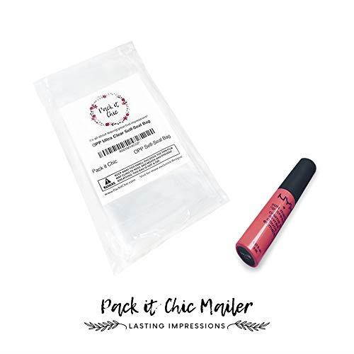 8&rdquo; X 10&rdquo; (200) Clear Resealable Cellophane Cello Bags Self Seal - Fits 8X10 Prints Photos Small Catalogs, Gifts, Arts & Crafts by Pack It Chic (More Sizes Available)