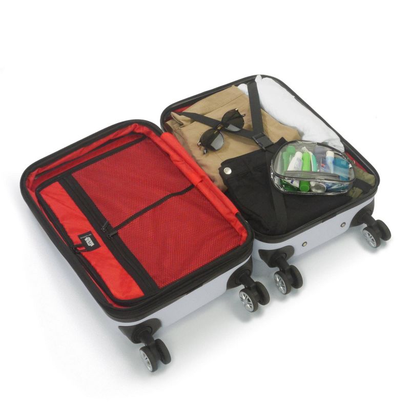 FUL Star Wars Stormtrooper Embossed 21" Spinner Suitcase - White