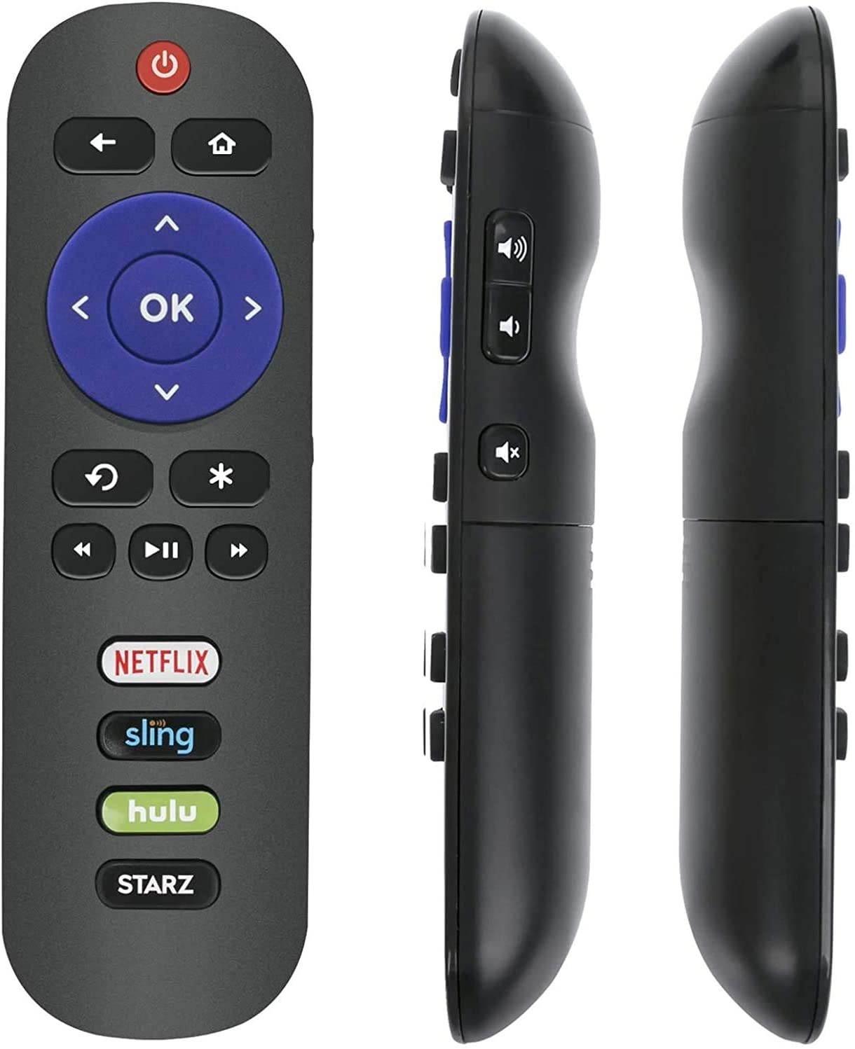 ASTAR Replacement Remote Control for TCL Roku TV 43S425 32S327 50S425 55S425 65S425 75S425 43S525 50S525 55S525 65S525 65S405 65S401 55S401 43UP120 32S301 40S303 43S303 43S403