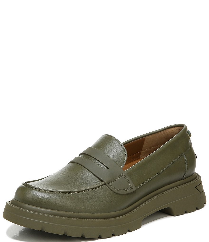 Franco Sarto Reza Leather Penny Loafers