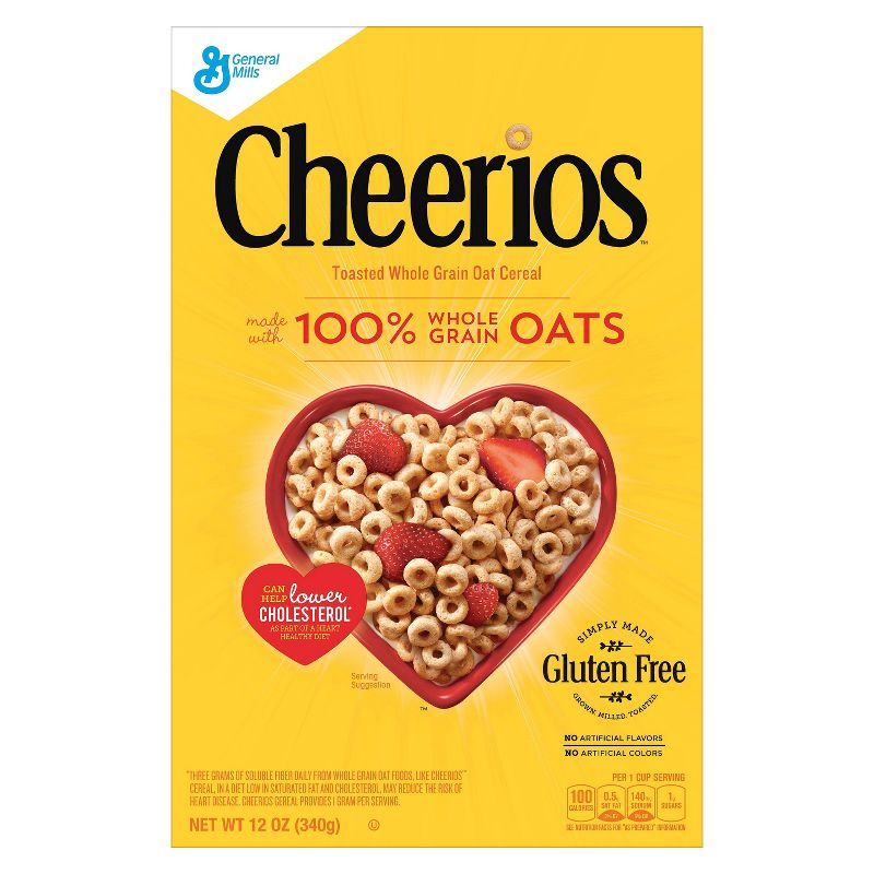 Cheerios Breakfast Cereal - 12oz - General Mills