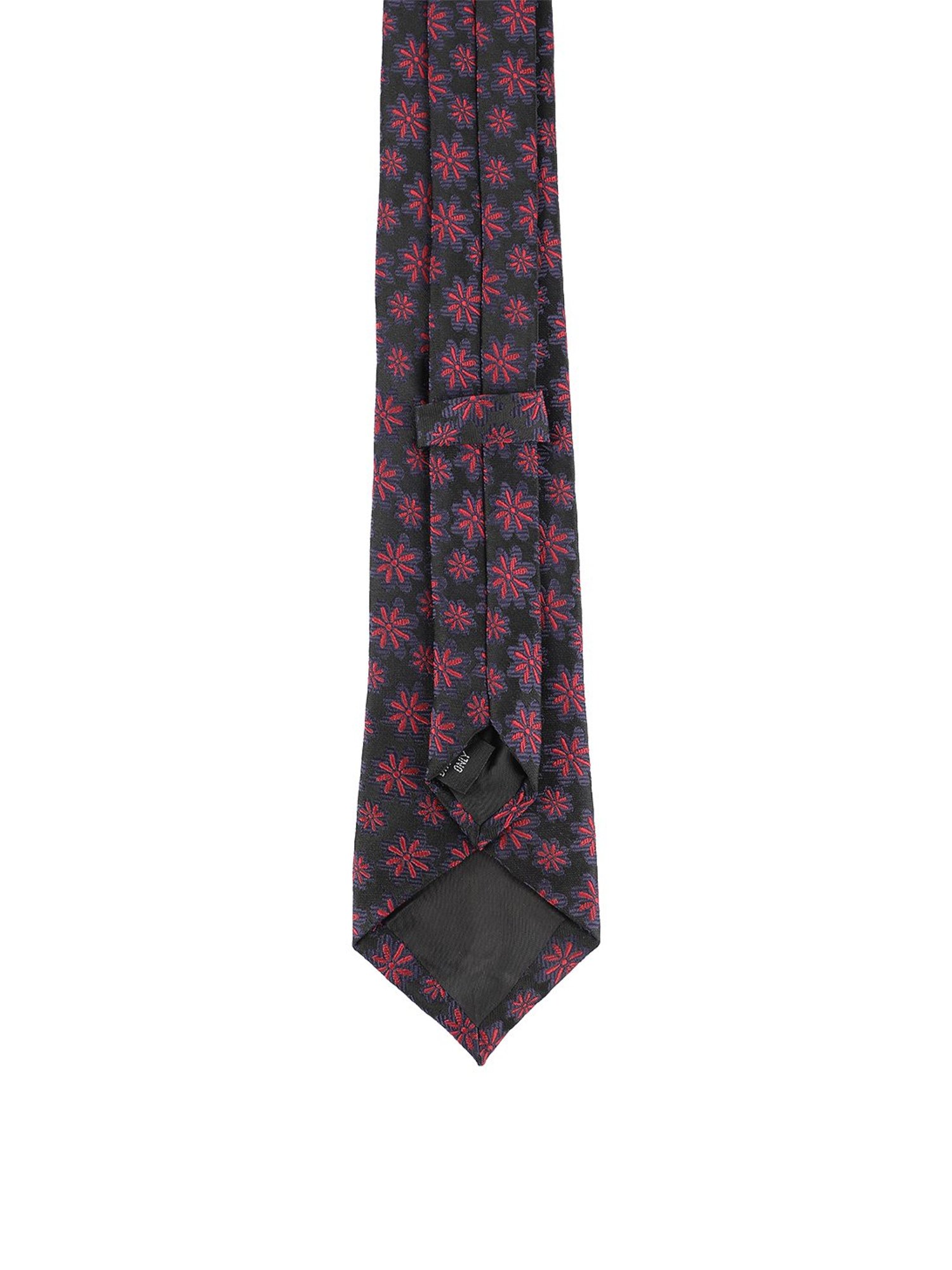 Alvaro Castagnino Black Woven Tie