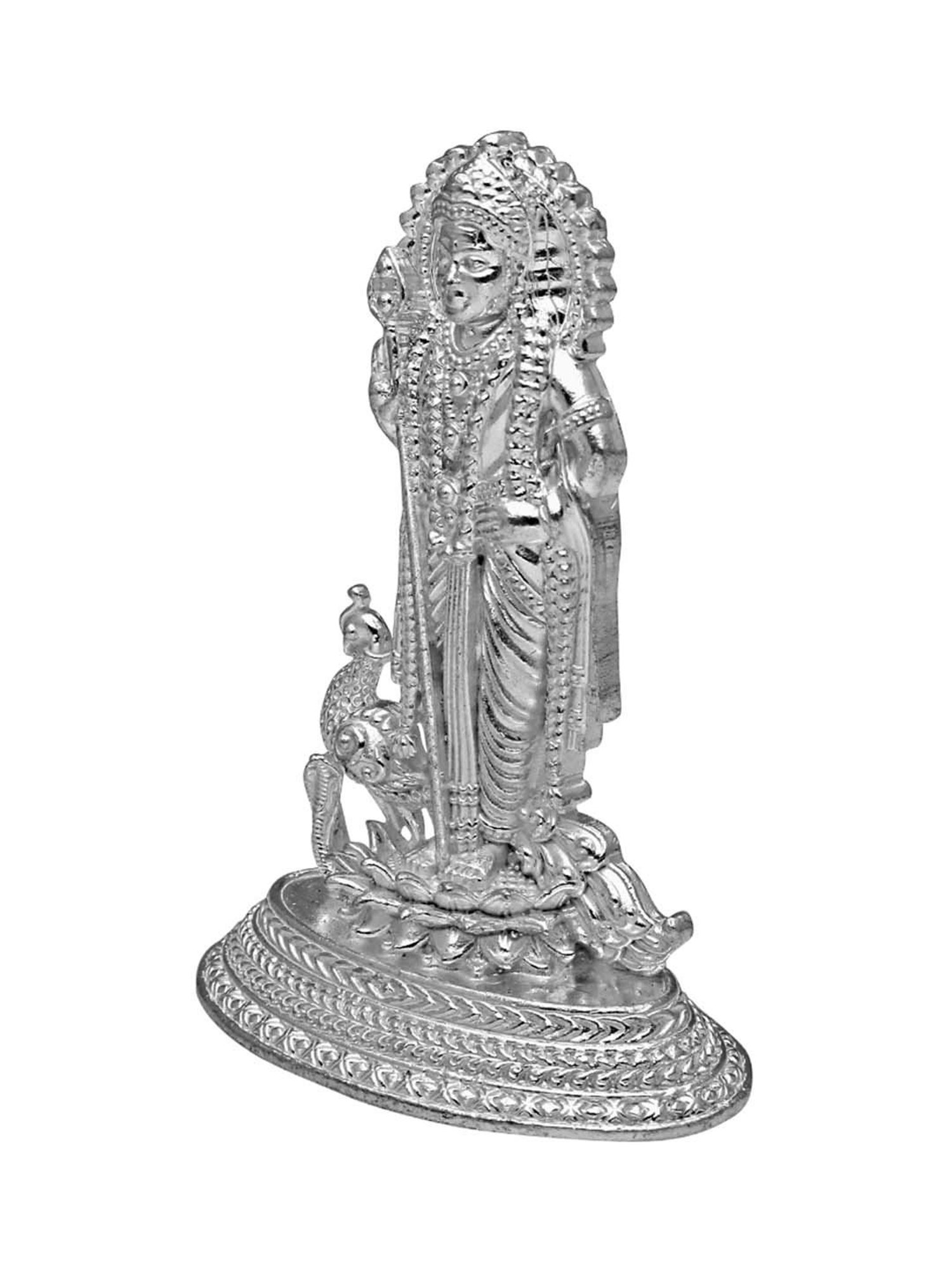 Sri Jagdamba Pearls 0.8 Silver Kumaraswamy Idol