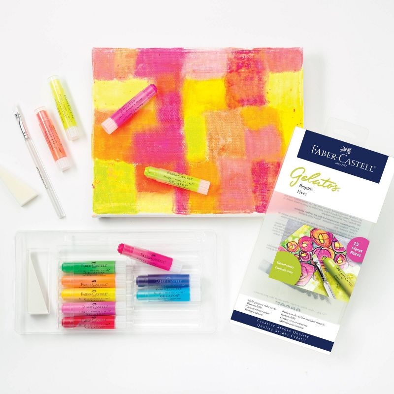 Faber-Castell 15pc Gelatos Brights