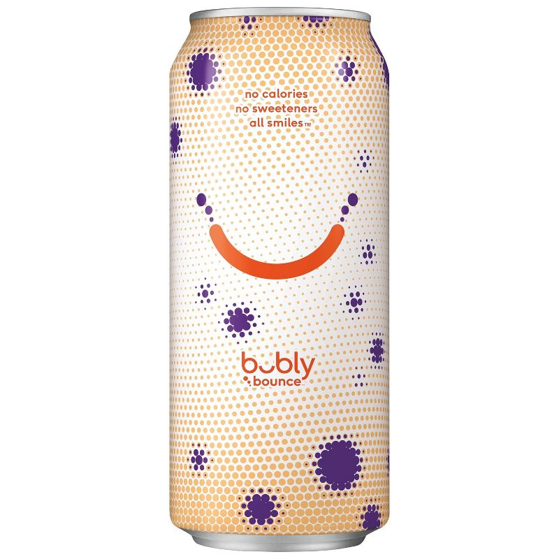 bubly bounce Mango Passion Fruit Sparkling Water - 16 fl oz Can