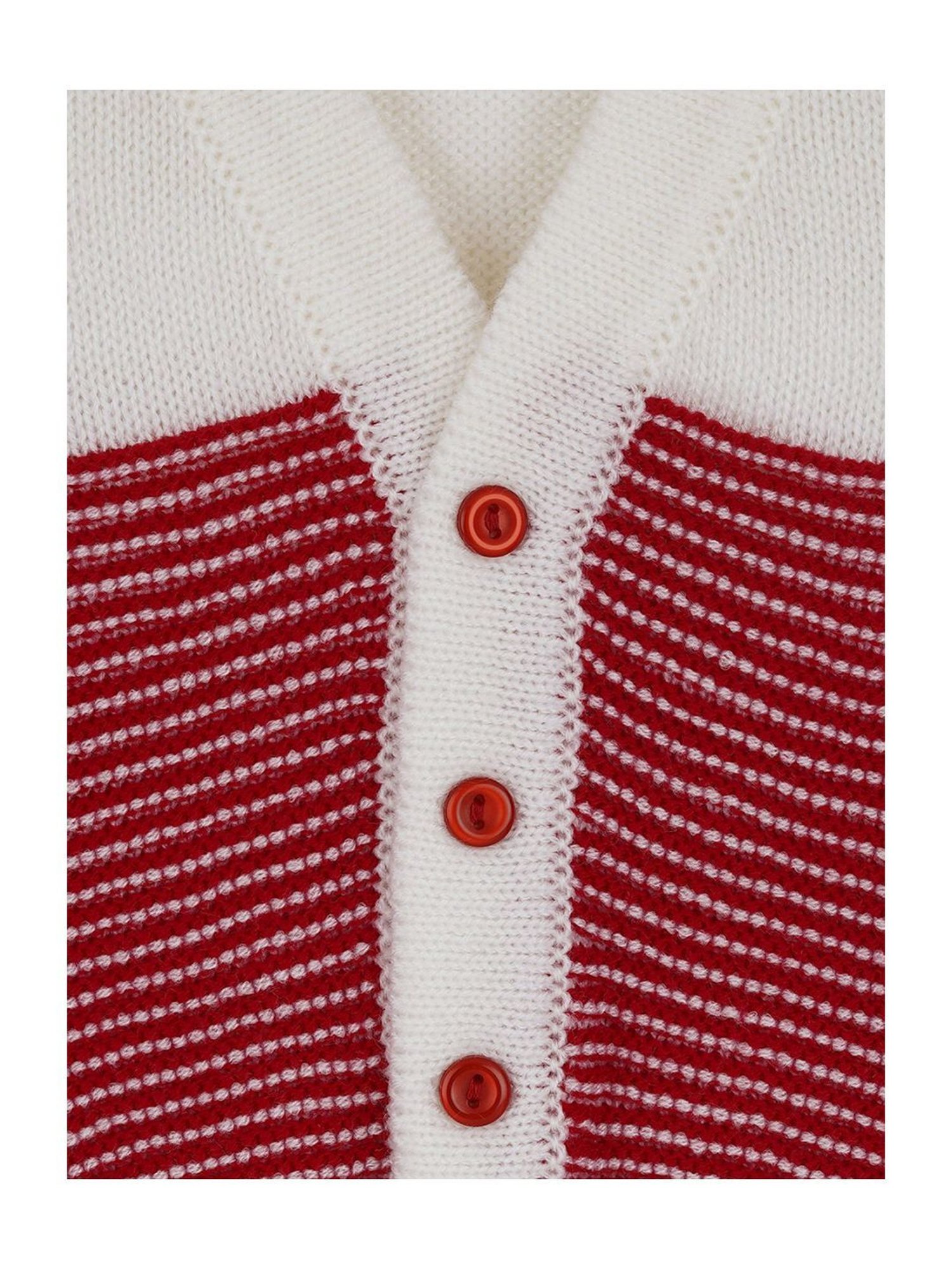 Pantaloons Baby Brown Cotton Printed Full Sleeves Sweater