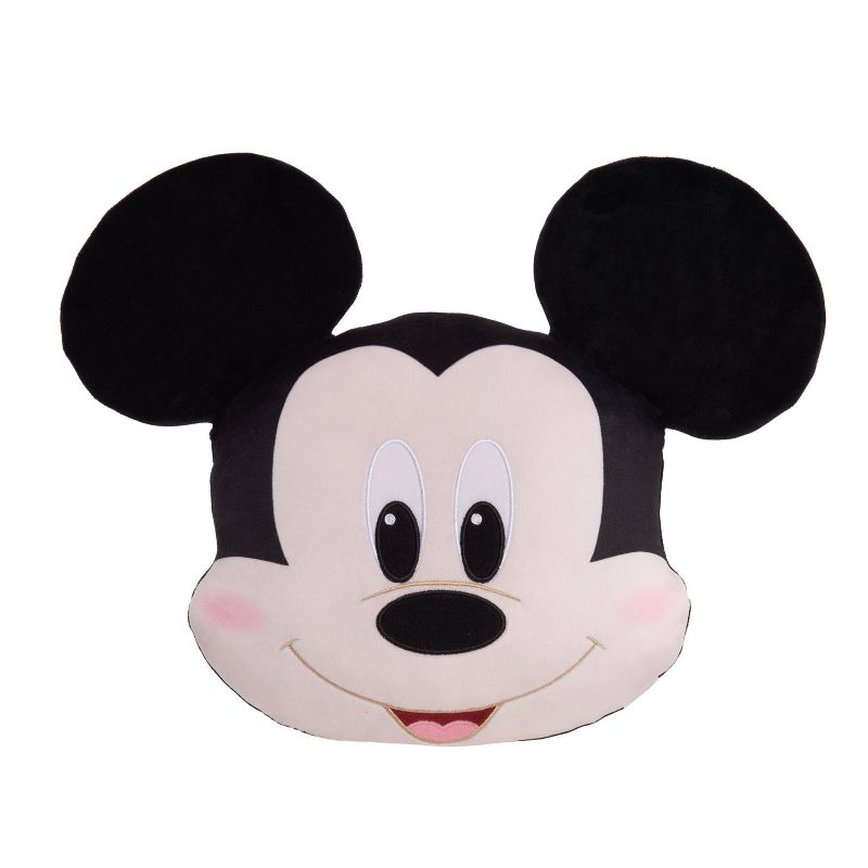 Mickey Mouse Character Head Plush