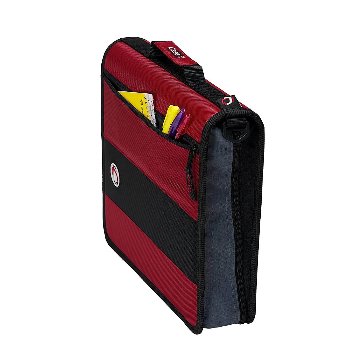 Case-it 2-Inch Ring Zipper Binder, Purple, D-251-PUR