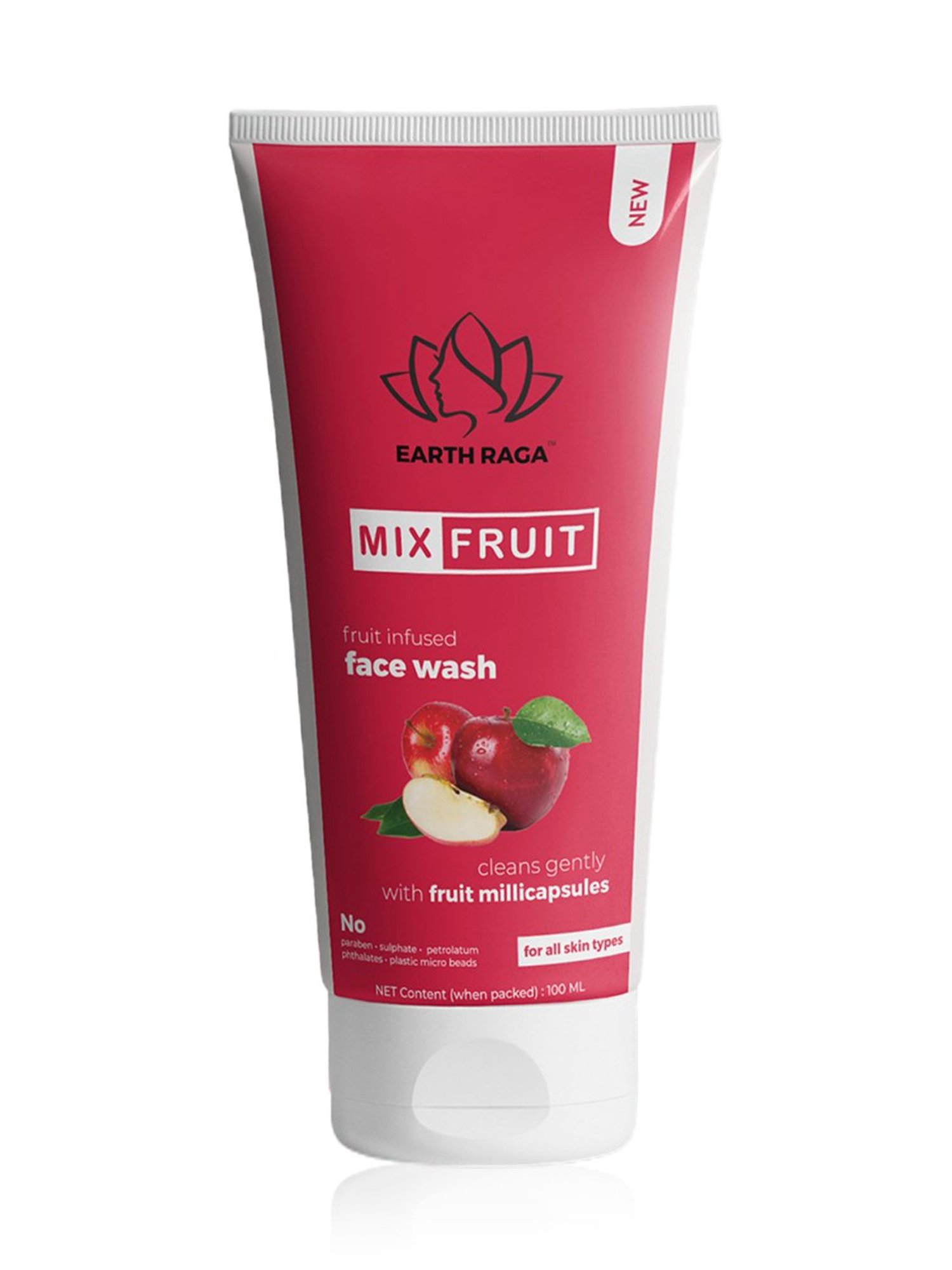 Earthraga Mix Fruit Face Wash - 100 ml
