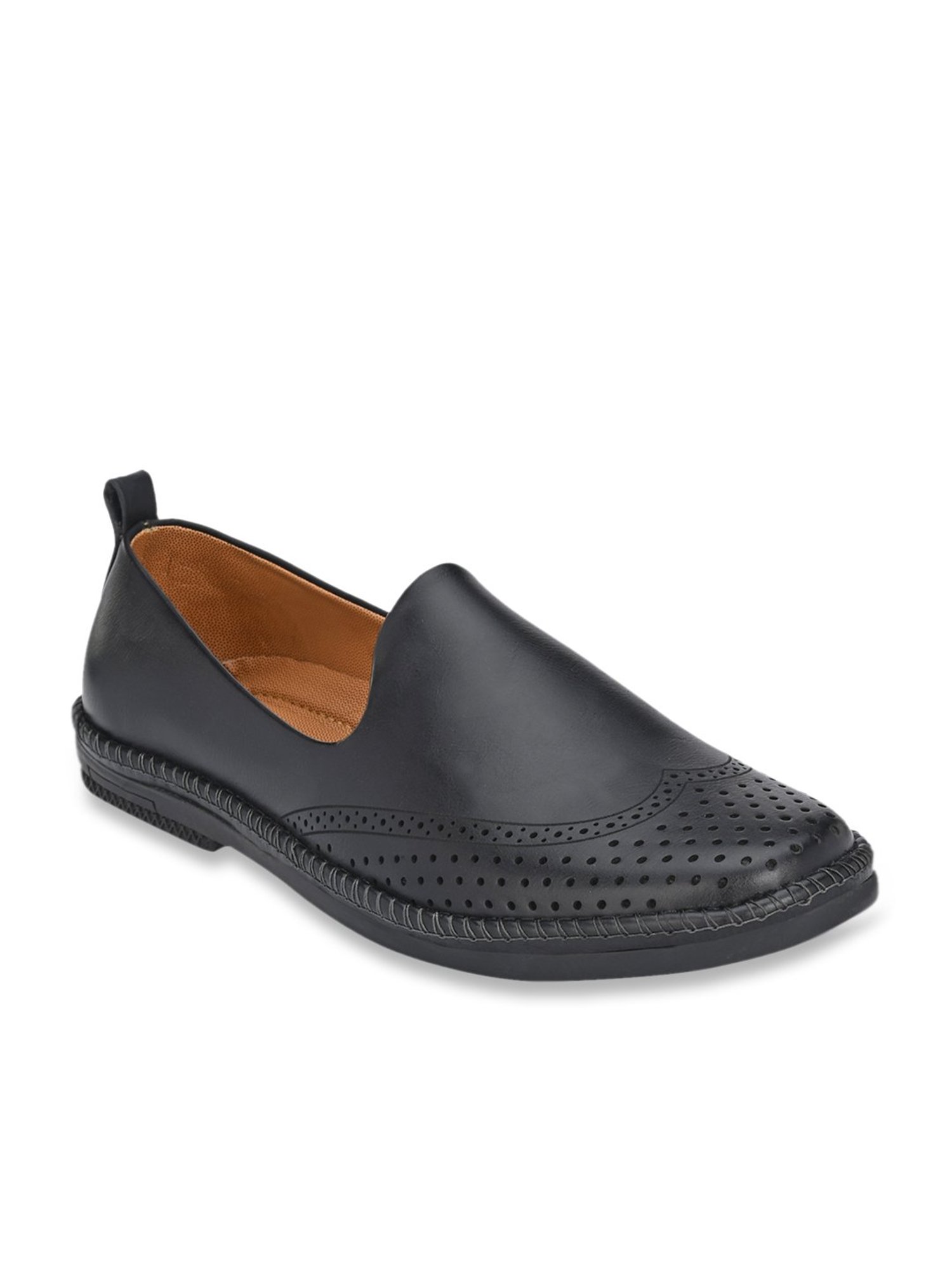 Prolific Men's Black Casual Loafers