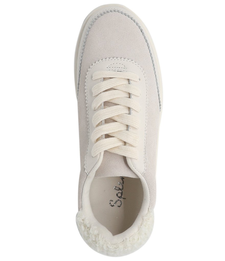 Splendid Freya Suede Faux Fur Accent Sneakers